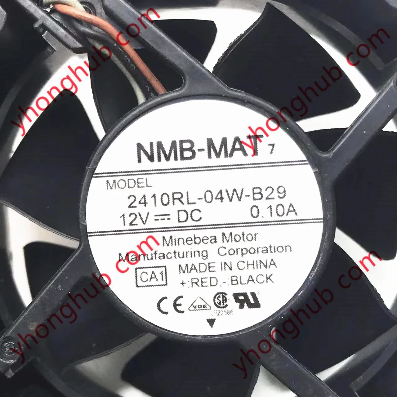 

NMB-MAT 2410RL-04W-B29 CA1 DC 12 В 0,10 А 60x60x25 мм 3-проводной охлаждающий вентилятор для сервера