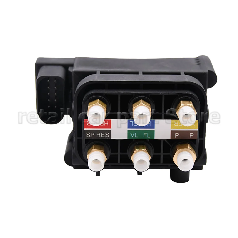 for Mercedes W221, W164, GL X164, R W251Air Suspension Supply Solenoid Valve Block A2123200358 A2513200058 1643201204 1643200904