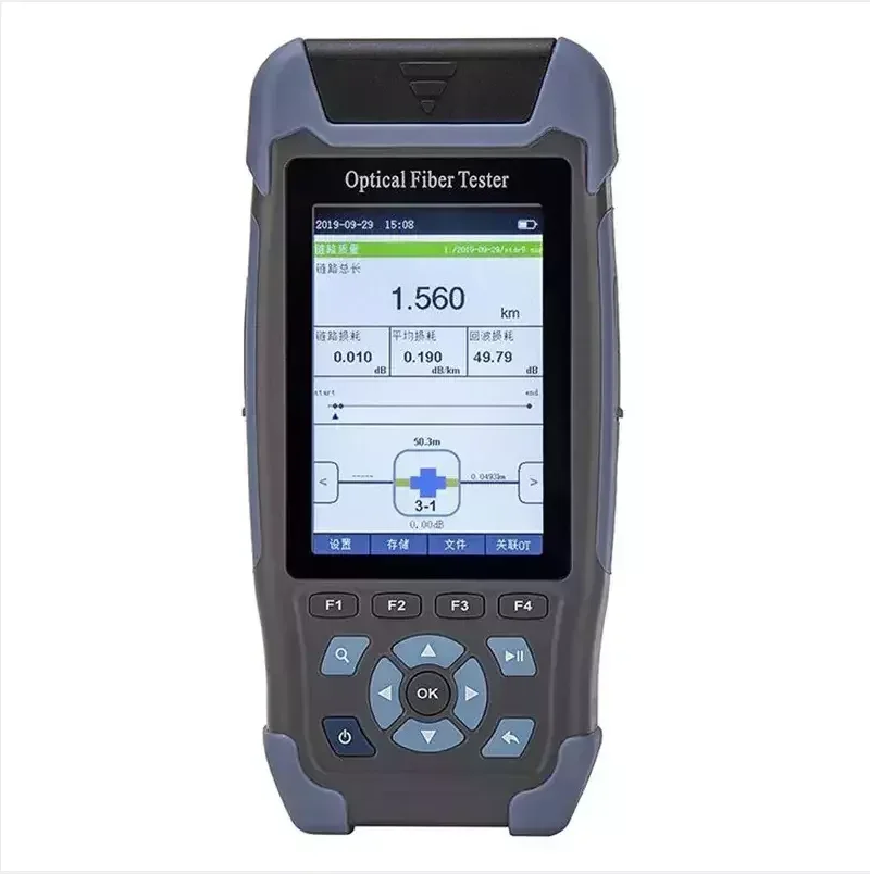 FC ST SC 22 Db 10m NK3200D Mini OTDR Fiber Sm and Mm 850 1300 1490 1310 1550 1625 1650nm 60-240KM Feet