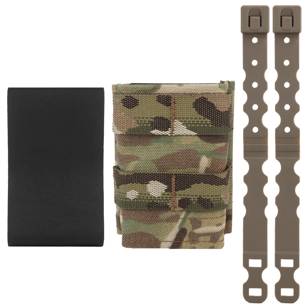 

Single 5.56 Magazine Pouch Midlength MOLLE Malice Clip Hunting Combat Airsoft M4 KYWI MAG Bag Quick Release Tactical Equipment