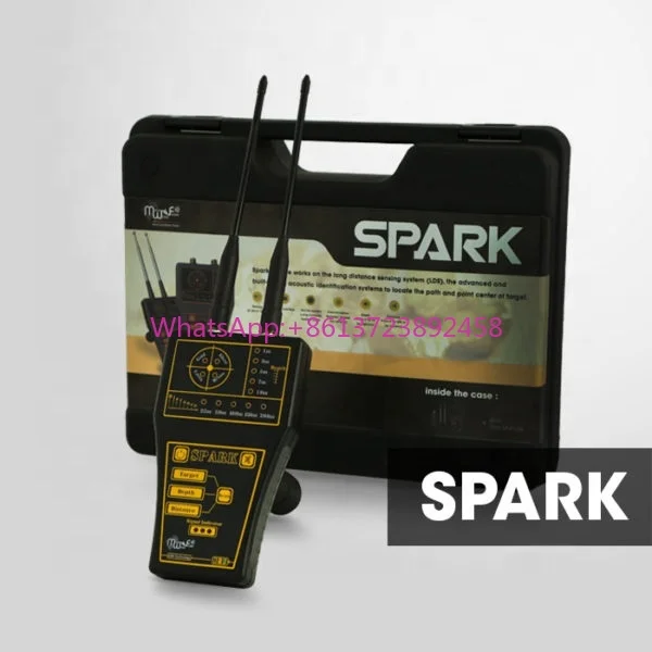 

SPARK Long Range Metal Detector ( DETECTION for GOLD,SILVER,DIAMOND) Jewerly