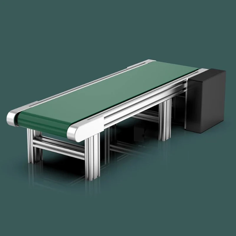 Customizable Aluminum profile conveyor belt small conveyor belt climbing assembly line food punch sorting and marking machine