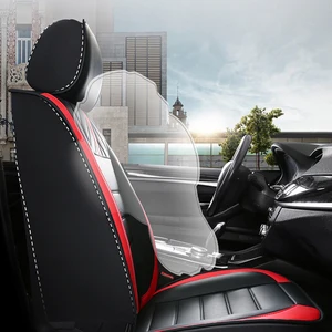 Universal Waterproof Car Seat Cover Leather, Interior Auto Accessories, Fiat Great, Punto, Bravo, Freemont, Toro, Argo, Uno 12 Main Sales Accessories Fiat Toro - №10