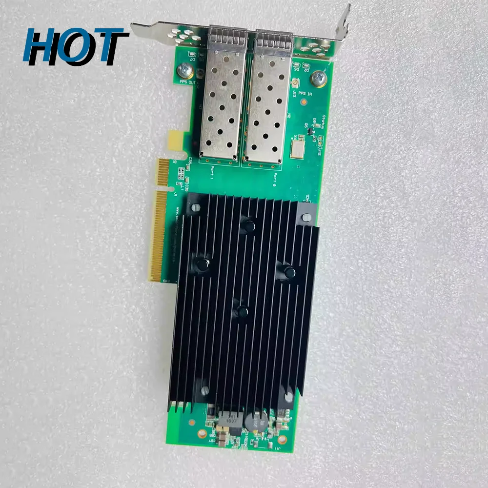 

NIC For Solarflare 10 Gigabit network card With Double Electrical Ports SFN2522 X2522 8522