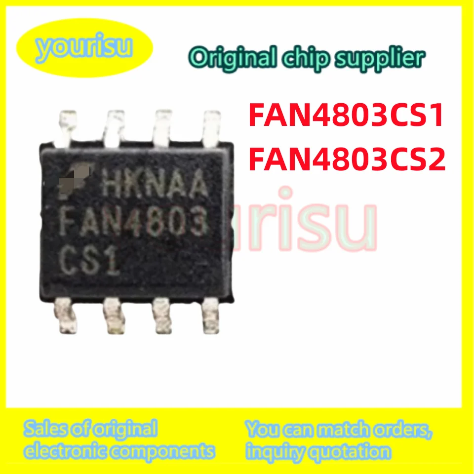 1Pcs/Lot New FAN4803CS1 FAN4803CS2 FAN4803 SMD SOP8 Power Management Chip IC