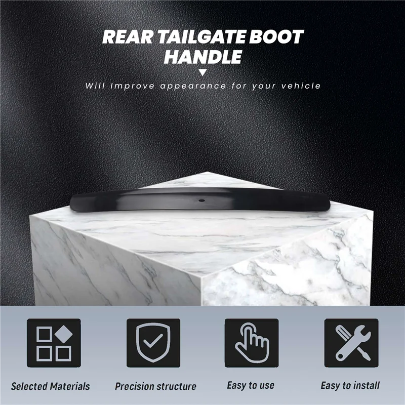 A45F-Maniglia del bagagliaio del portellone posteriore con coperchio della porta del bagagliaio della fotocamera chiave per Nissan Qashqai J10 JJ10 2007-2014 90812JD20H