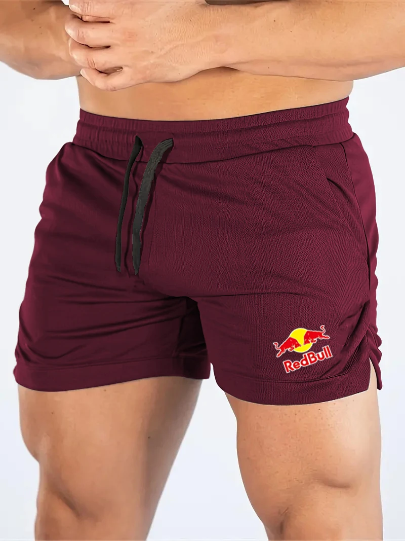 ฤดูร้อนใหม่วิ่งออกกําลังกายชุดกีฬาผู้ชายกางเกงขาสั้นวิ่งออกกําลังกายกลางแจ้งBreathable Refreshingผ้าสบายและApo