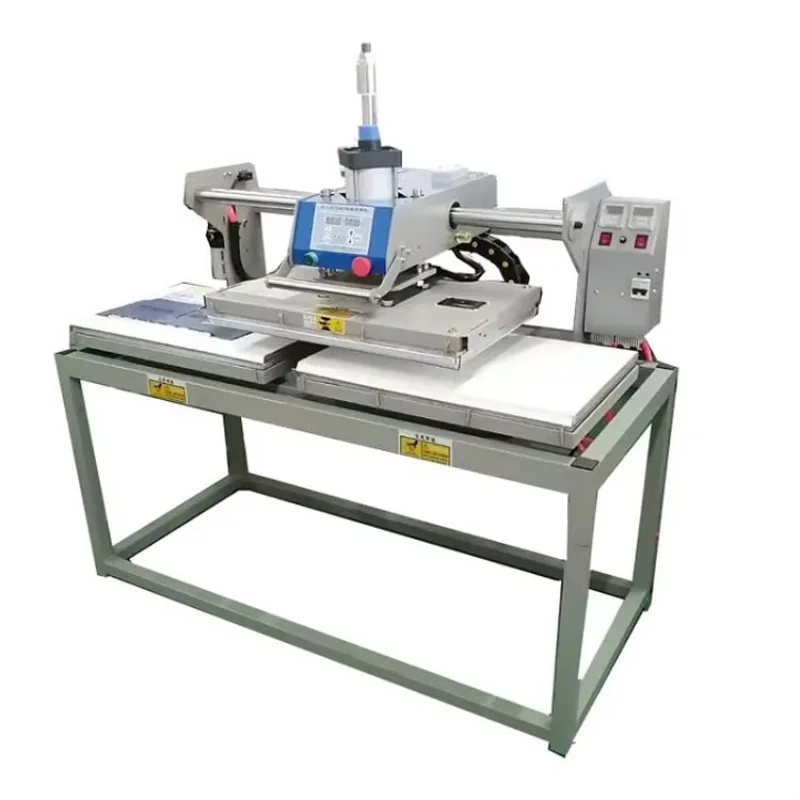 

【Fashionable】Automatic Double Station Sublimation Transfer Tshirt Printing 40X60 Heat Press Machines Dual Heat 3D Embossing