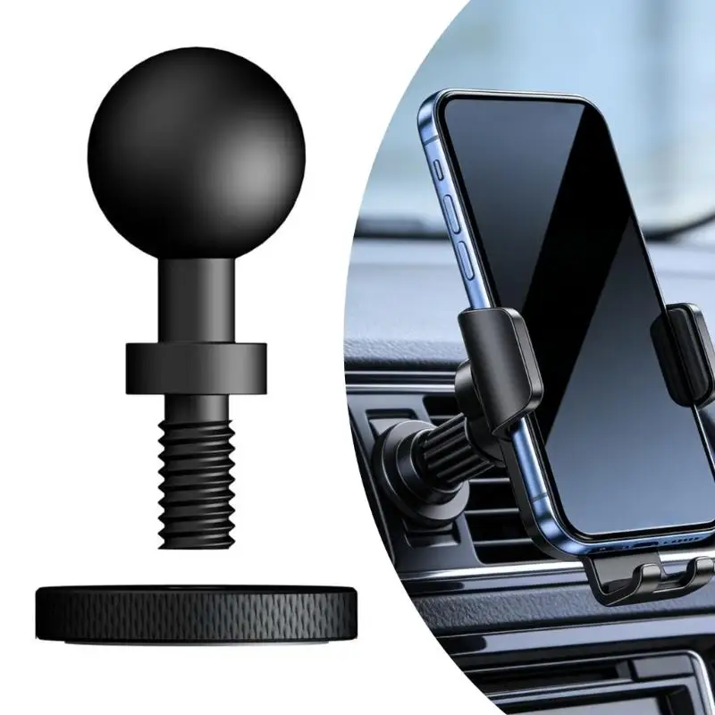 

17Mm Ball Head To 1/4Inch Male Screw Adapter Threaded Connector For Camera Tripod Smartphone Mount K1KF