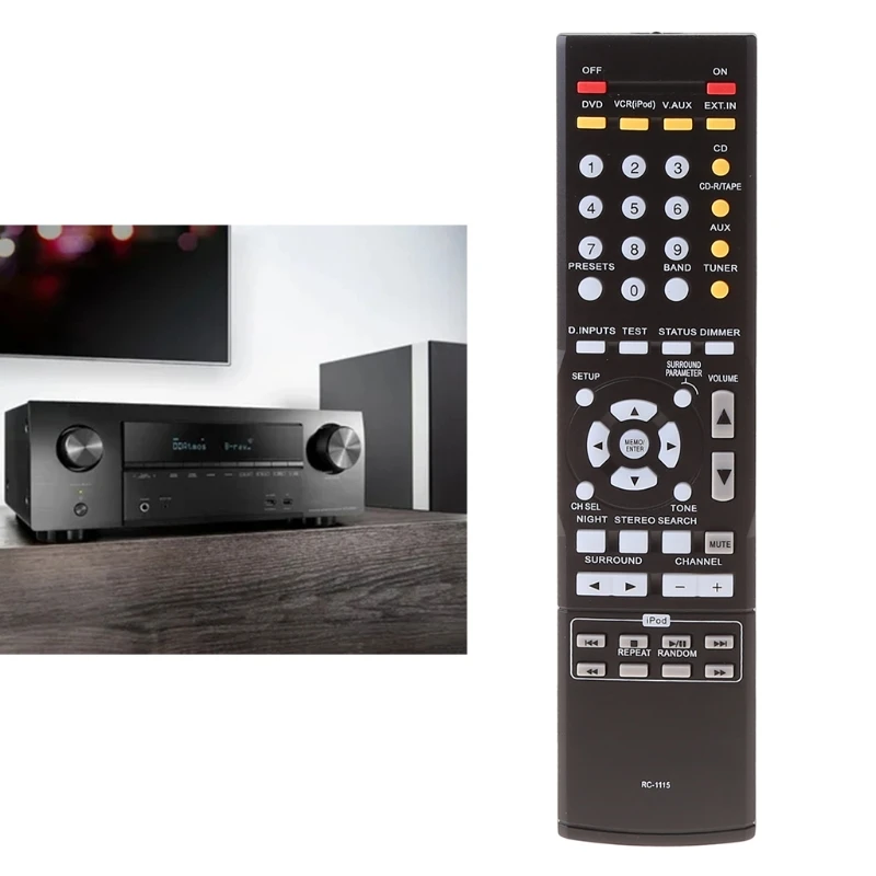 RC1115 Remote Control for Denon AVR1601 AVR1802 2506 2803 3805 AVR-1312 AVR-1311 Power Amplifier Replacement Controller