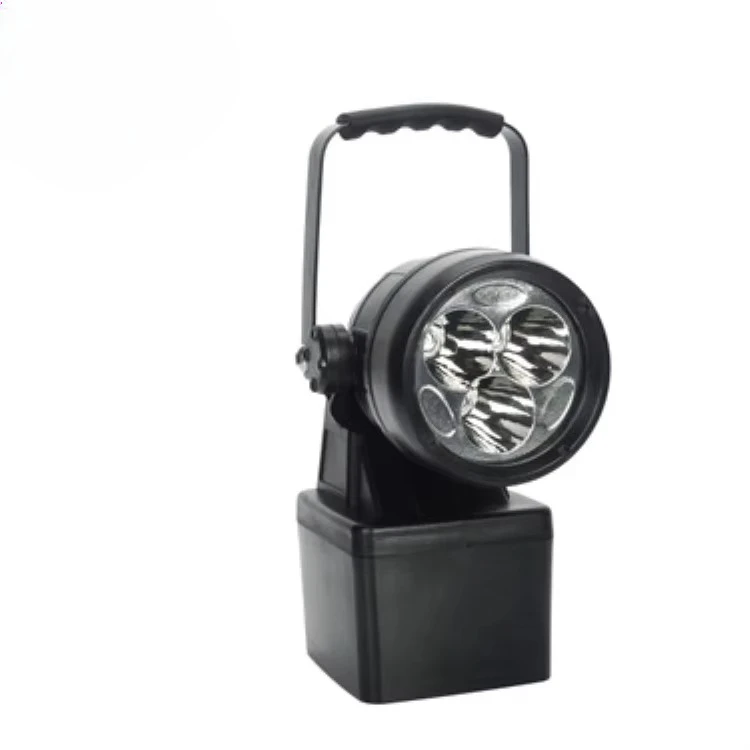 Flashlight with Magnet Explosion Proof Torch Lamp Garage Container Warehouse Working Light Portable Search Lights