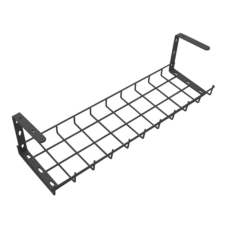 1 Pcs Under Desk Wire Storage Rack Under Desk Go Line Board Under Desk Cable Organizer Wire Cable Tray