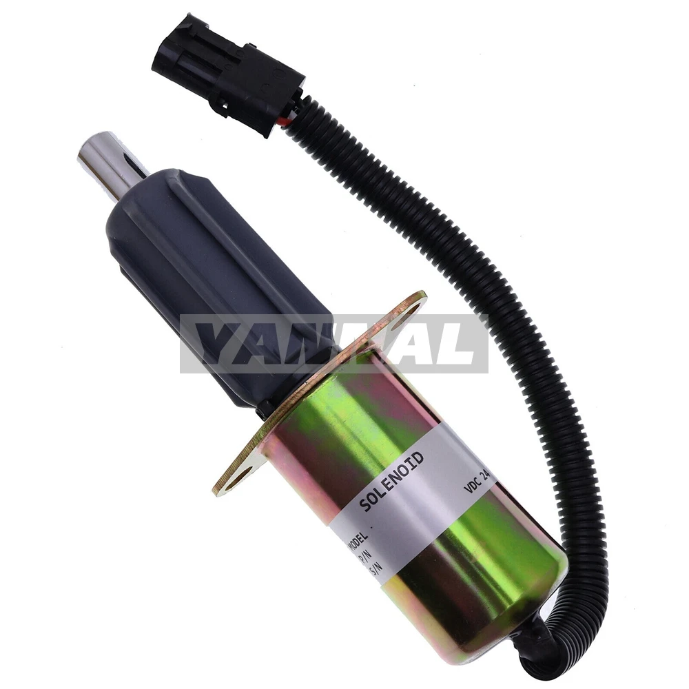 

High Quality Shut off Solenoid For 3921980 M923A2 5 Ton Military Truck Cummins 6CTA 8.3 24V