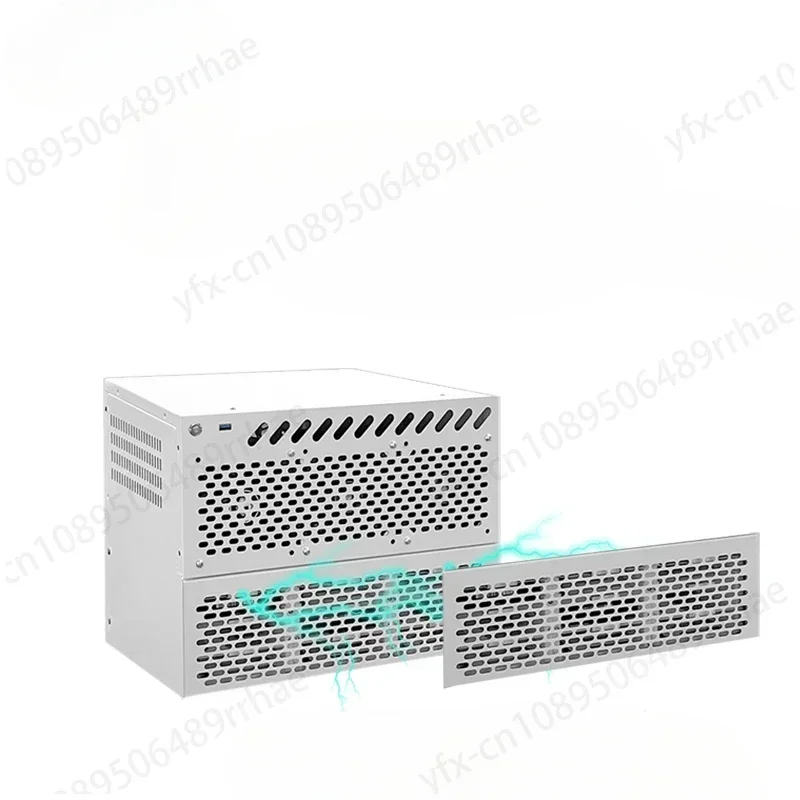 12-bay NAS chassis, ATX large power MATX full-height PCIe storage server,  shared storage