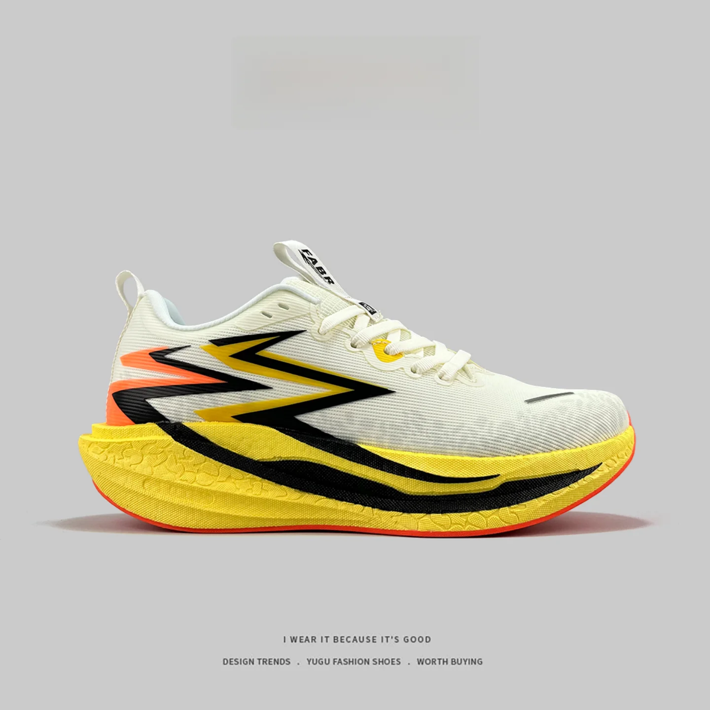 通気性メッシュランニングシューズ-カーボンプレート-衝撃吸収-マラソン-ユニセックス-スポーツシューズ-ダブルレイヤーニットアッパー-サポート力のあるevaミッドソール