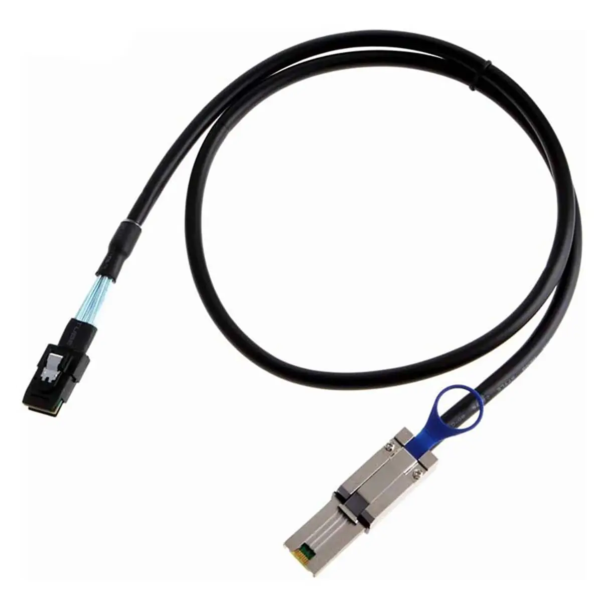 Mini SAS SFF-8087 to SFF-8088 Cable 6Gbps 28AWG 10Ohm Internal External Server SAS HD Data Transfer Copper Cable