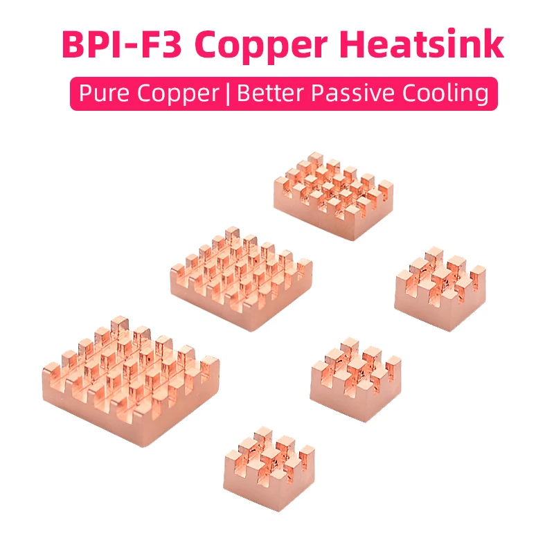 Banana Pi BPI-F3 Radiator pasywny z czystej miedzi