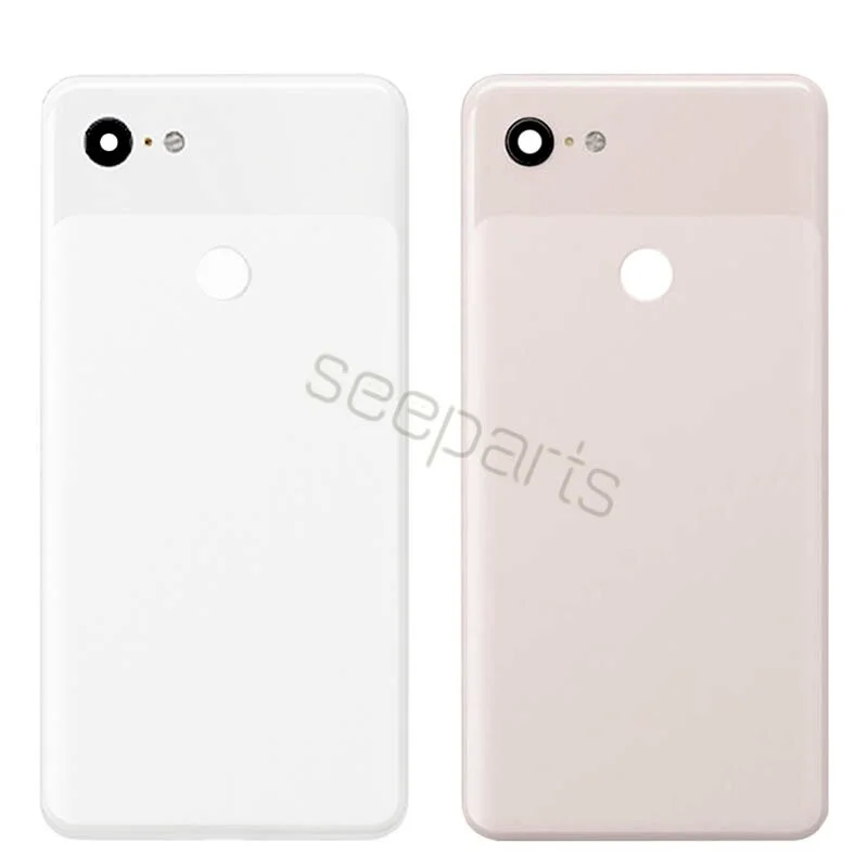 Full New For Google Pixel 3 XL Battery Cover Door Back Housing Rear Case For Google Pixel 3 Back Cover Battery Door Replacement