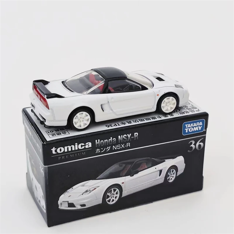 TAKARA TOMY 1:64 Black Box Auto giocattolo in lega Honda NSX-R modello in miniatura con albero di pressione in lega, decorazione per adulti, giocattolo per ragazzo, regalo di compleanno