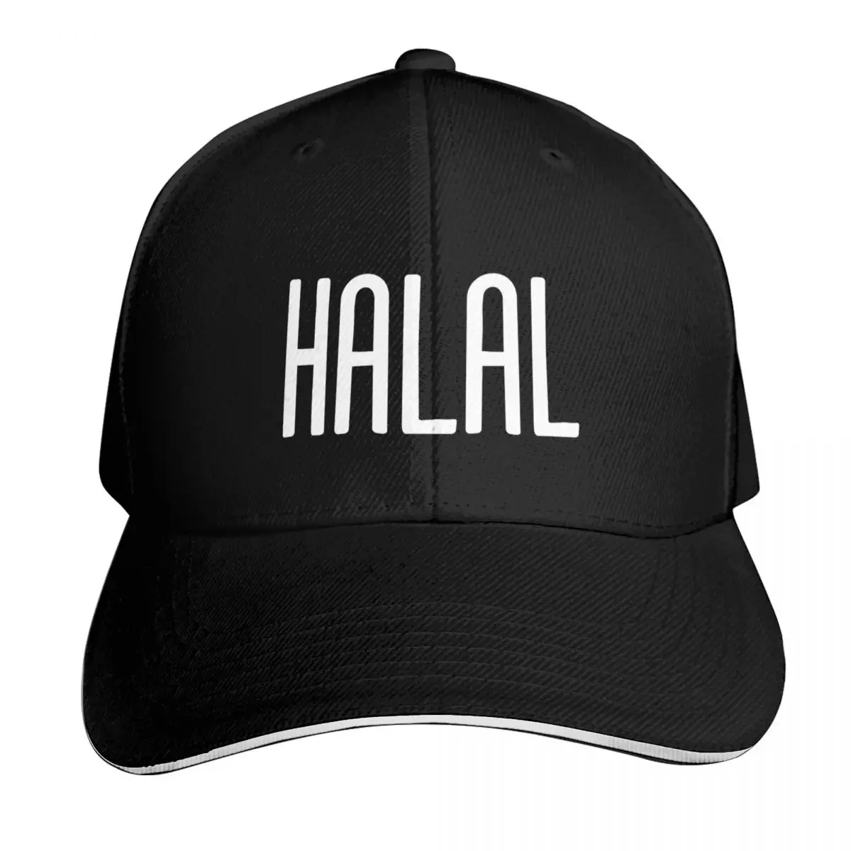 HALAL text Baseball Cap men's big size hat foam party Hat hats for men Dropshipping Caps For Men Women's