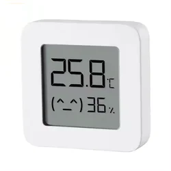 Temperature and Humidity Monitor 2 LCD Screen Digital Moisture Meter Wireless Smart Temperature Humidity Sensor For Home