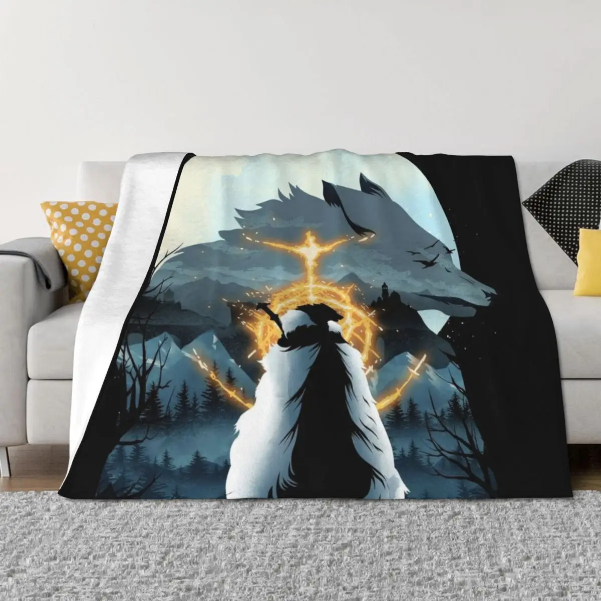 

Blaidd Throw Blanket Soft Plaid for babies Sofa Quilt Summer Blankets