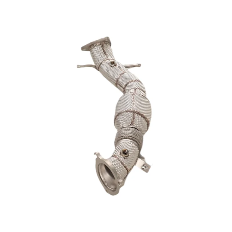 Picture 4: For  2.0T 2017-2018 Downpipe Performance Exhaust Tuning Power Enhancement Racing Performance