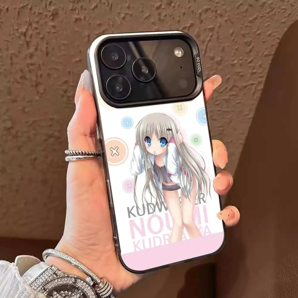 Game K-Kud Wafter Phone Case For iPhone 17 16 15 14 13 12 11 Pro Max Plus Silver candy Matte Cover