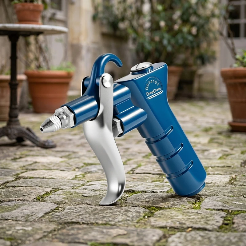 

Пневматический пистолет для сдувания пыли из алюминиевого сплава 110 мм с эргономичной рукояткой, удобным захватом, вращающимся соплом и регулируемым потоком воздуха