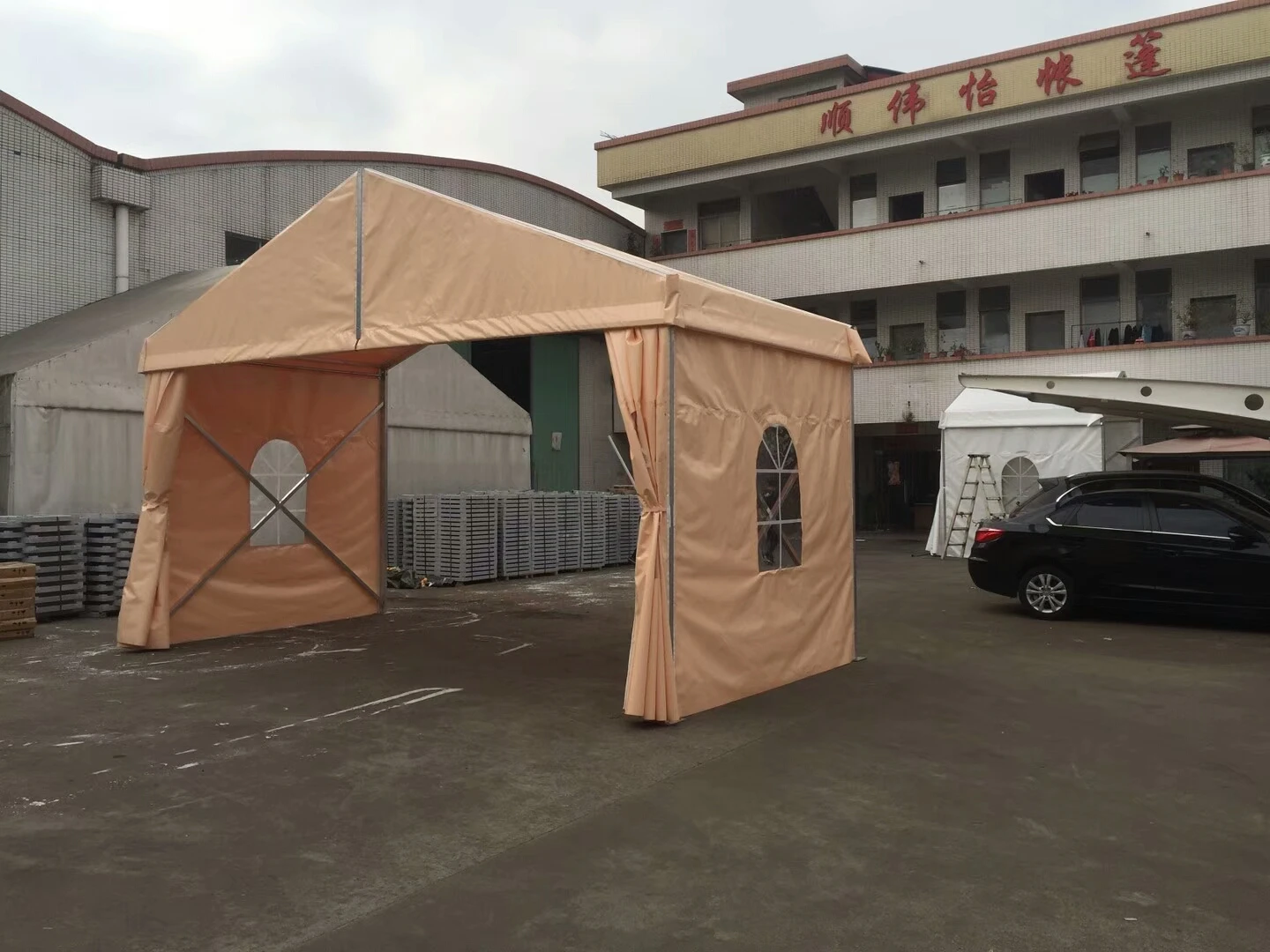 Chinese elegant outdoor party tent weeding  wedding 