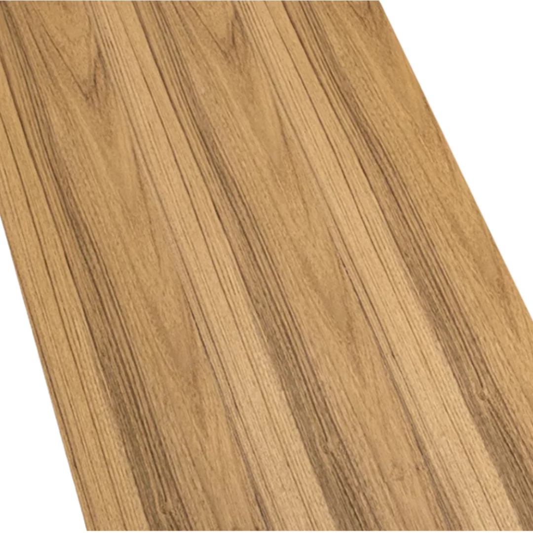 L:2.5meters Width:580mm T:0.25mm New Natural Thai Teak Veneer Home Floor Speaker Decoration Furniture Renovation image 4