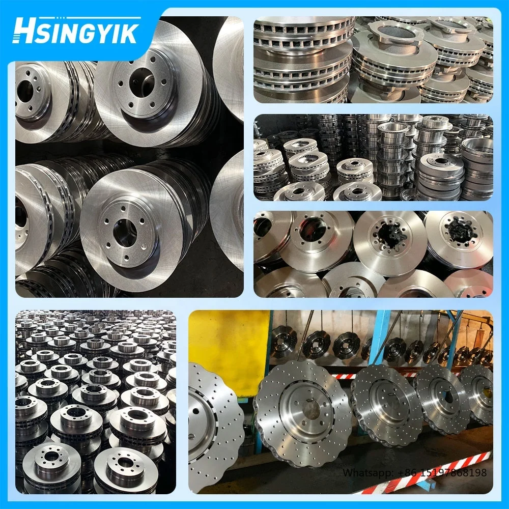 Spare Part Slotted  Brake Rotor for Porsche Panamera 971 Rear Brake Disc 971615602J  2.9 Hybrid 243Kw 2018