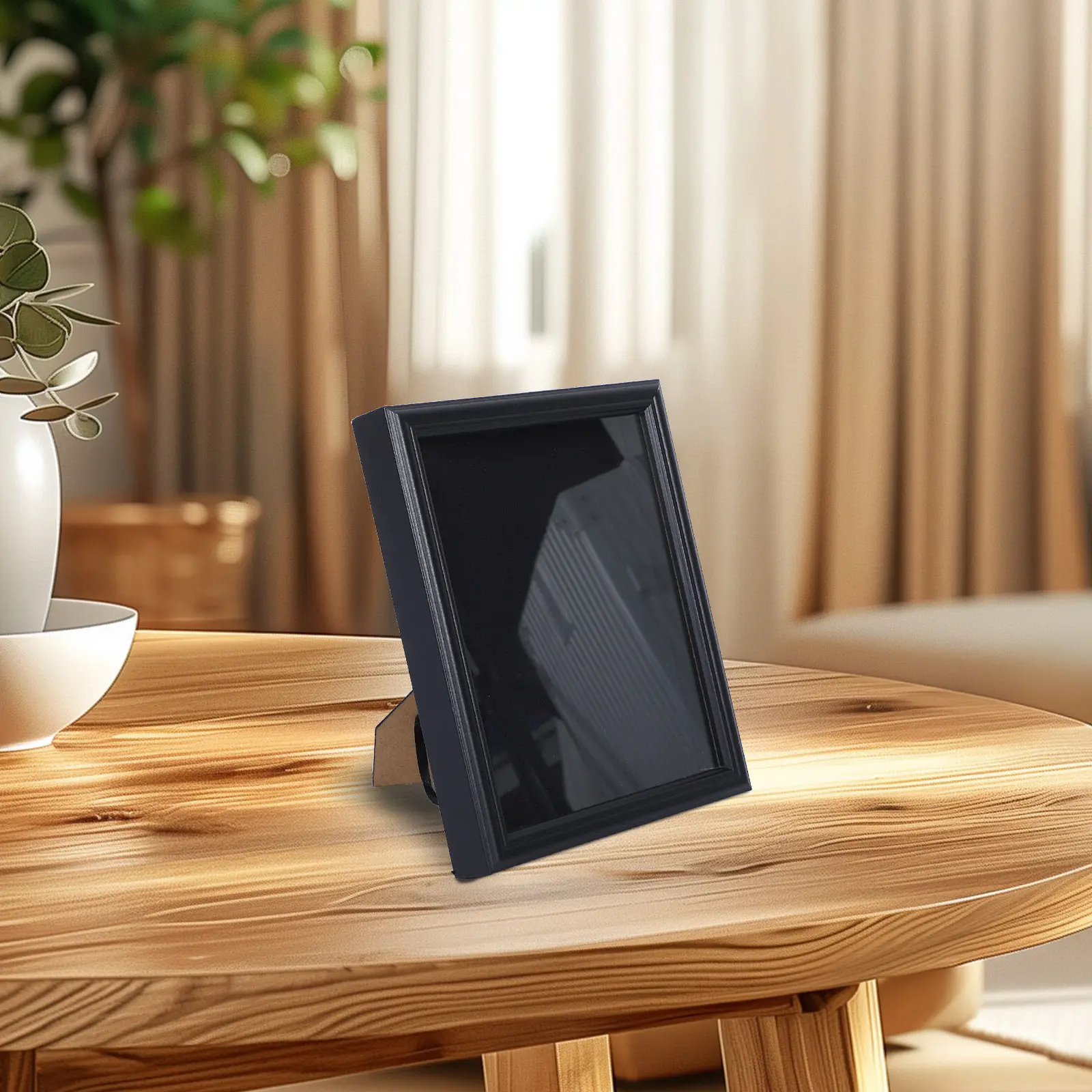 

Деревянный футляр для флагов, треугольный, для хранения памятных флагов ветеранов, с черным закаленным стеклом, рамка для флага, деревянный мемориальный футляр