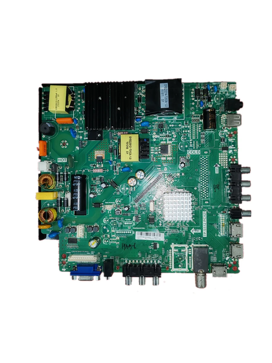 Imagem -06 - Motherboard 1920x1080 108w 300ma ou 660ma Funcionando Bem Tp.s512.pc821 em tv