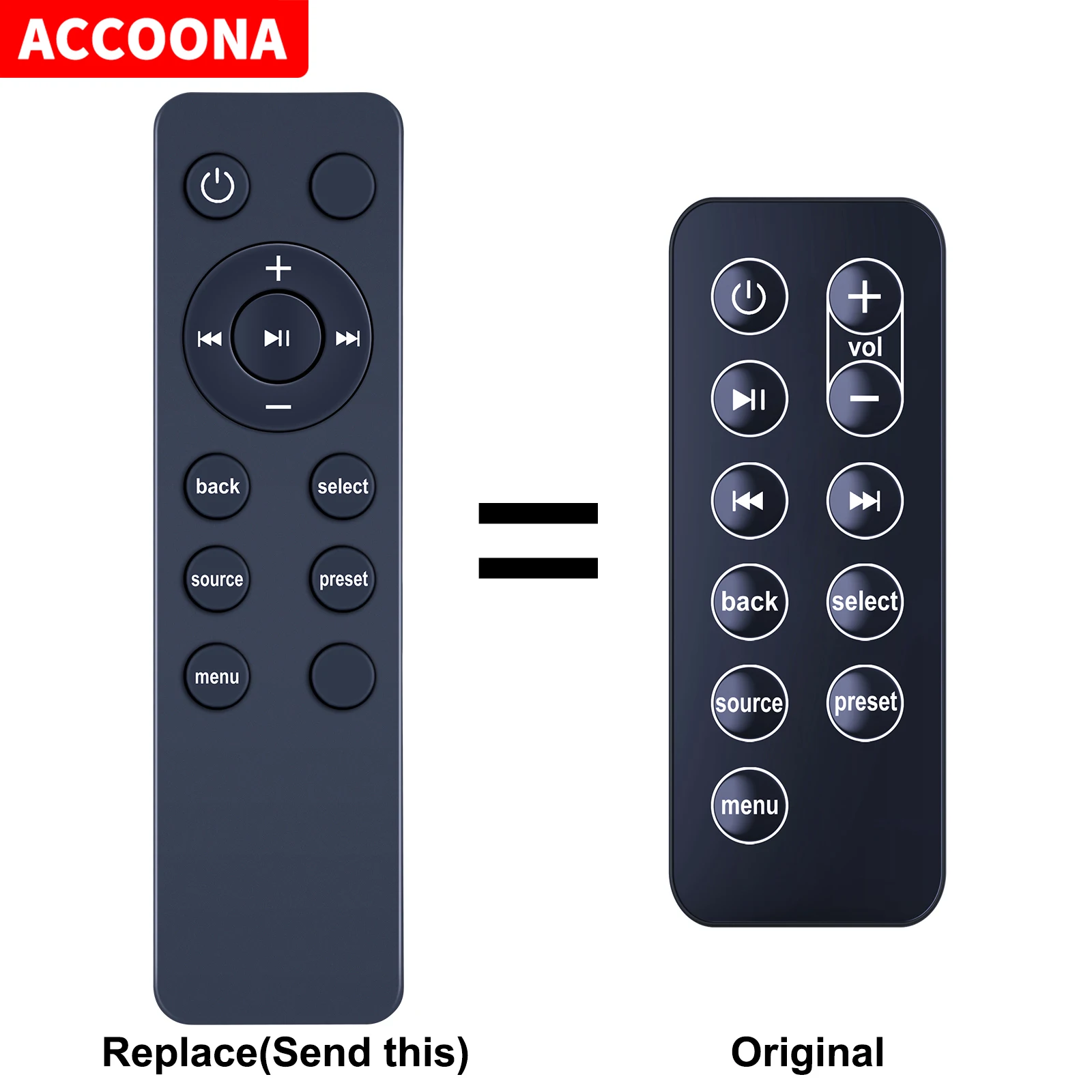 Nouvelle télécommande de remplacement pour système de musique en Streaming Ruark Audio R2 MK3 Nouvelle télécommande de remplacement pour système de musique en Streaming Ruark Audio R2 MK3
