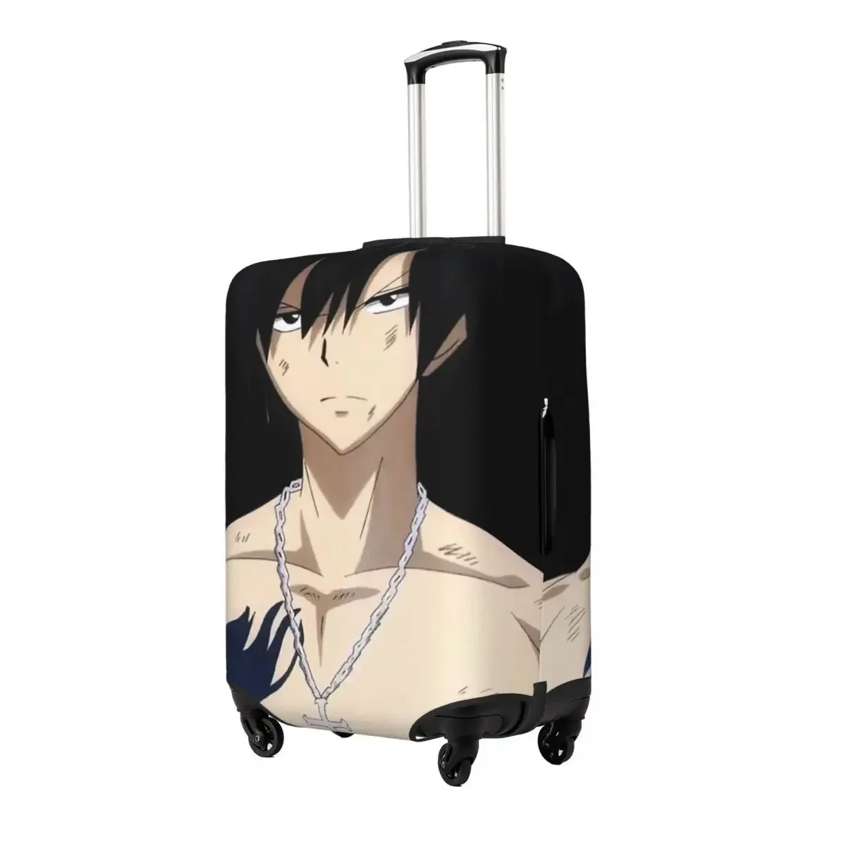 Gray Fullbuster (Fairy Tail) Print Luggage Protective Dust Covers Elastic Waterproof 18-32inch Suitcase Cover Travel Accessories