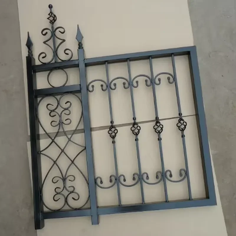 Galvanized Zinc Wrought Iron Ornaments Fencing