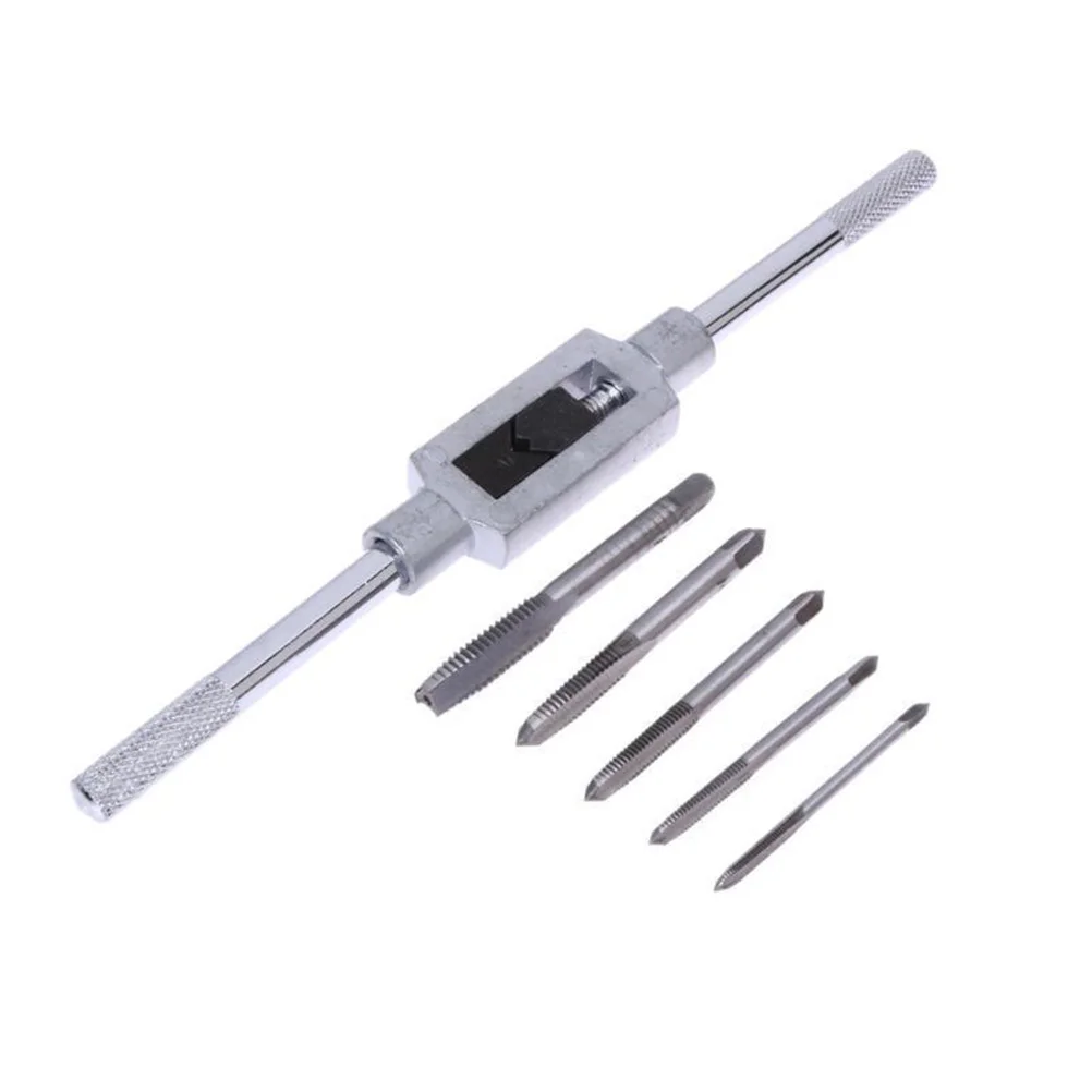 6Pcs Screw Extractor Heavy Duty Carbon Steel Durable Removal Tool Auto Repair Breaker Set Extractor Auto Repair Tool
