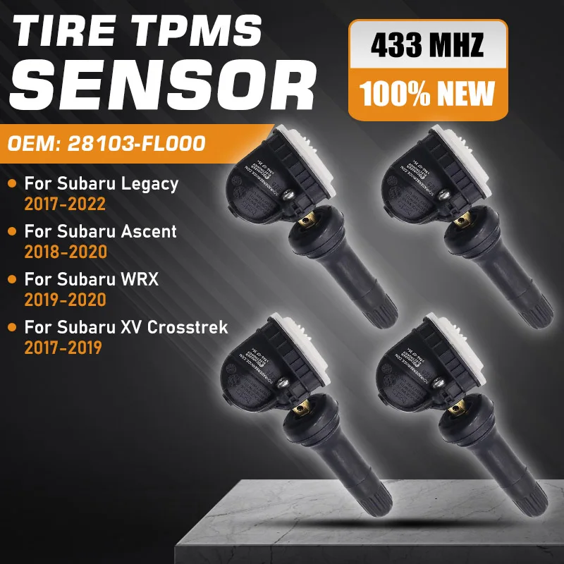 

Tire Pressure Sensor For Subaru Legacy 2017-2022 Subaru Ascent 2018-2020 Subaru WRX 2019-2020 Subaru XV Crosstrek 2017-2019 TPMS