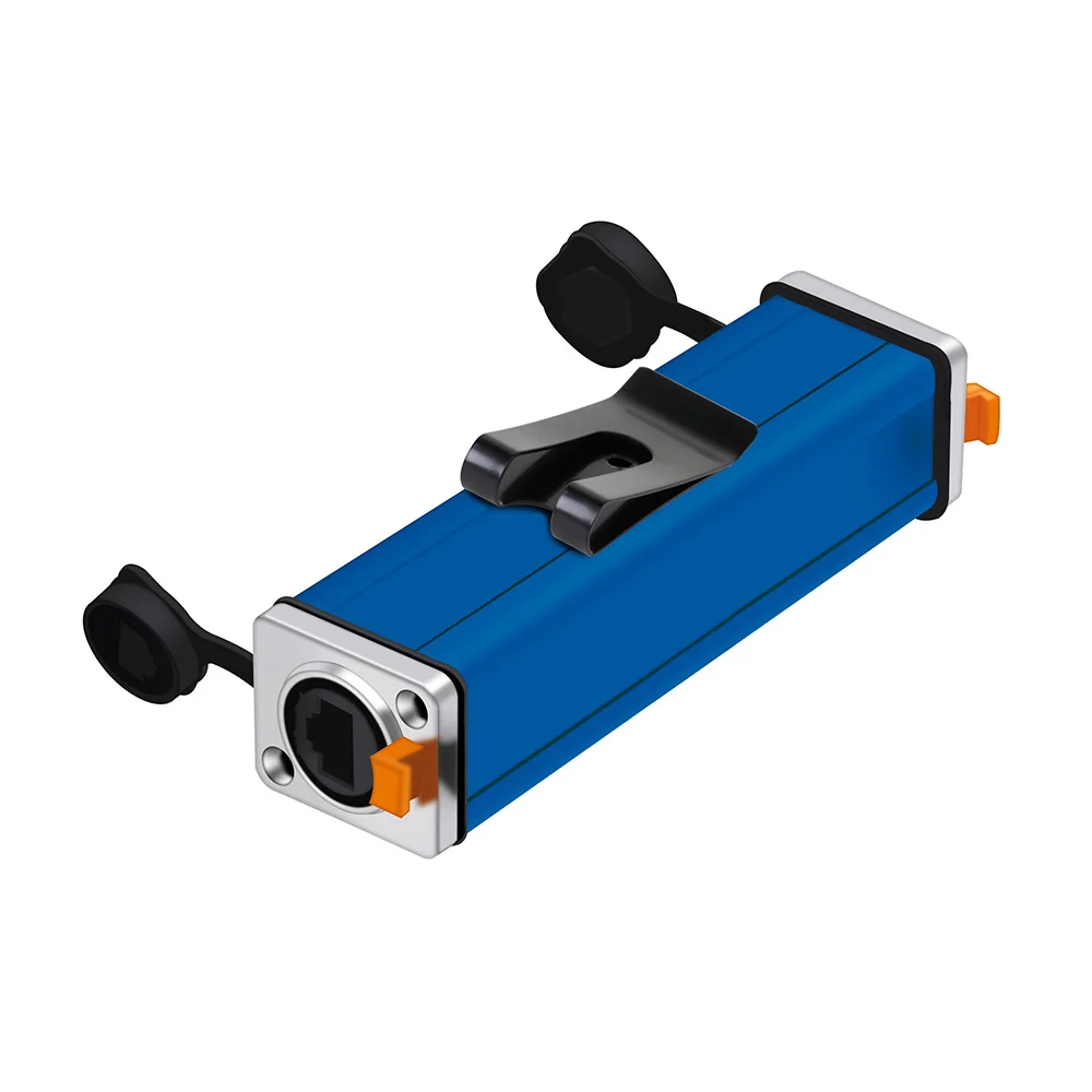 1pc RJ45 Converter,Waterproof CAT5 Network Ethernet Coupler Connector Female to Female Panel Socket Straight Extender Adapter