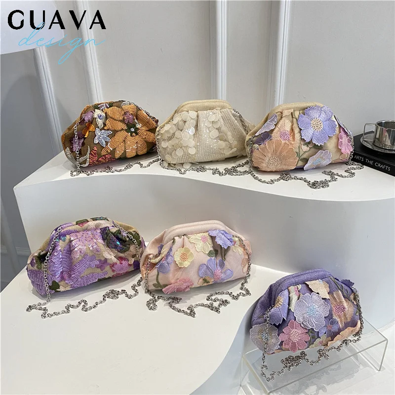 

Модная и универсальная, очаровательная сумка для вечеринок, элегантная, темпераментная, роскошная, повседневная, в татарском стиле с клатчем с случайным принтом