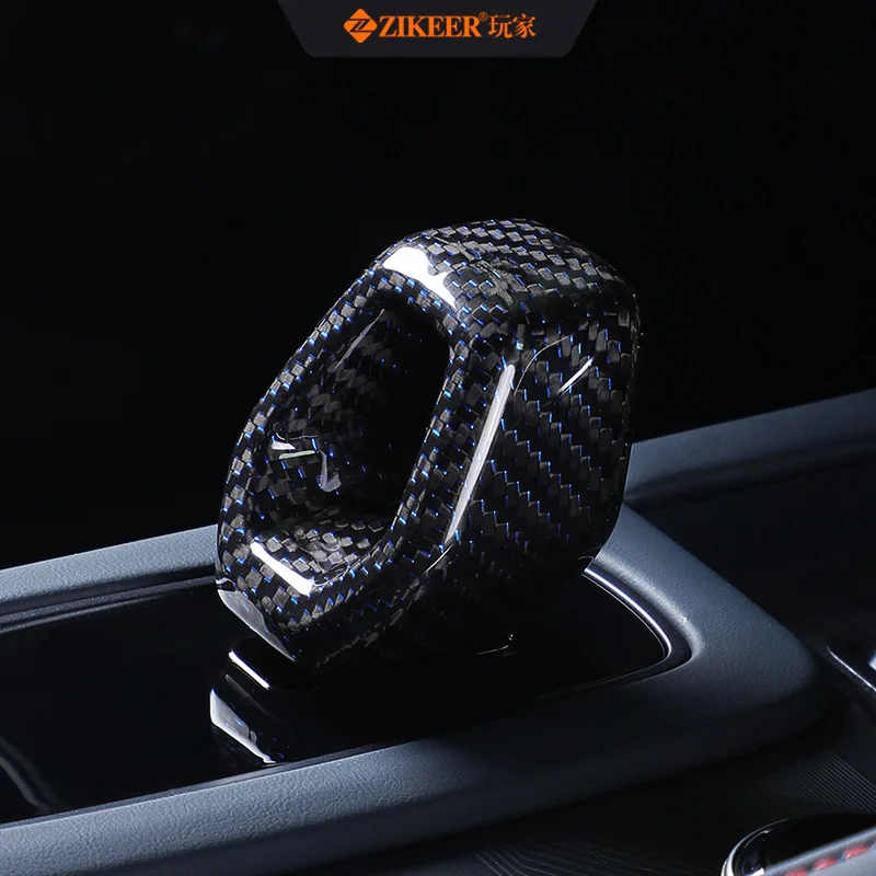Suitable for replacement installation of the dry carbon hollowed-out gear lever of ZEEKR 001 models 21-26