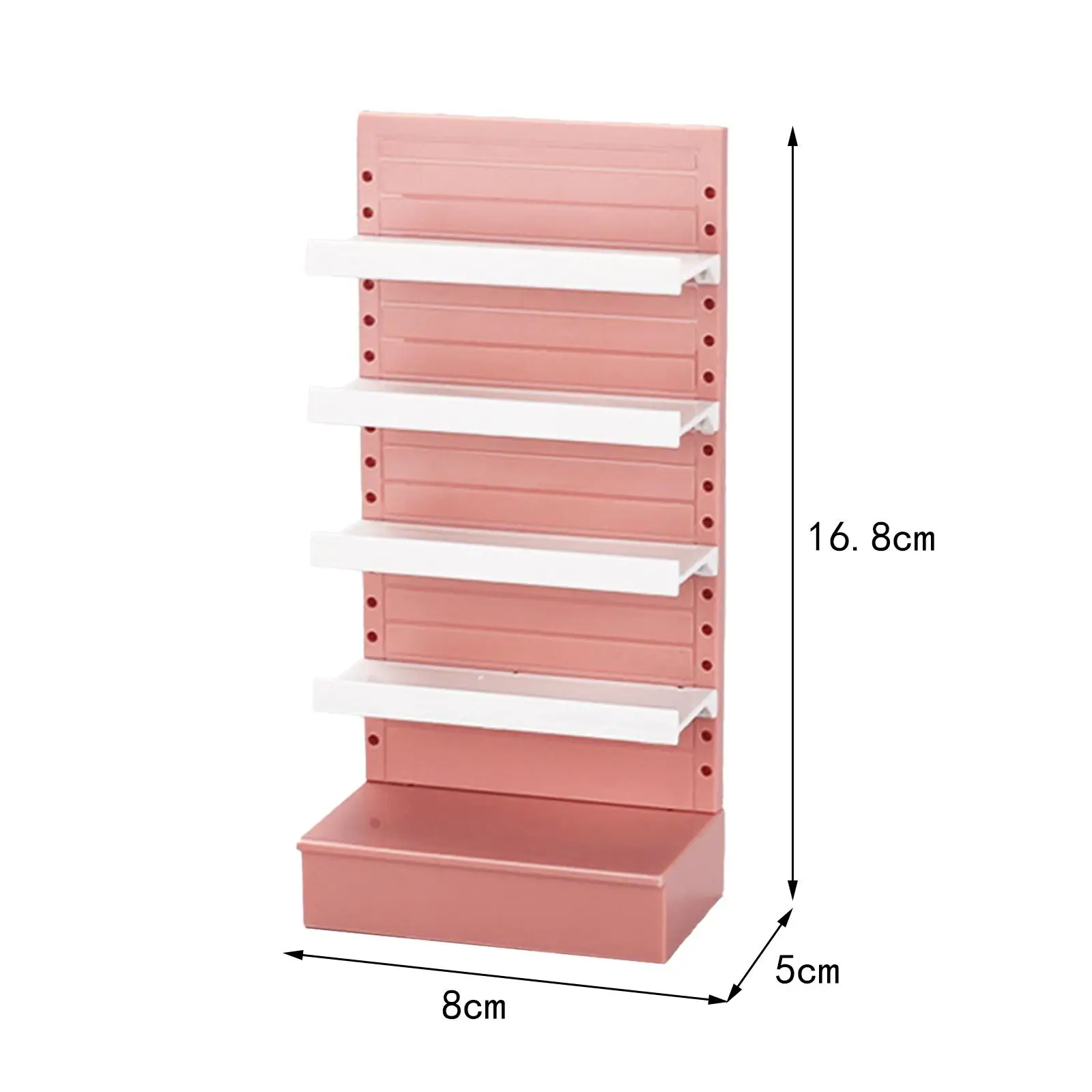 1:12 Display Shelf Display Cabinet for Furnishings Drink Display Supplies