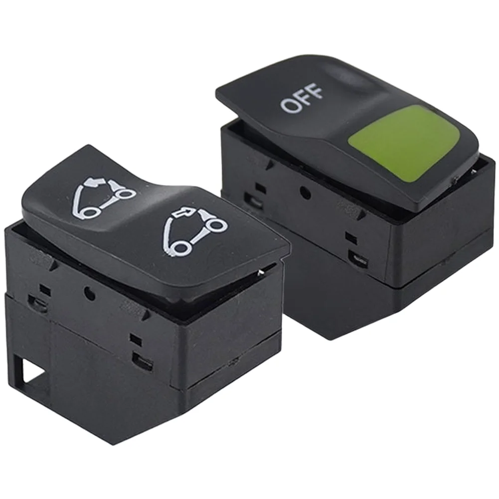 مناسبة لمفتاح فتحة سقف Samrt Fortwo Carbrio 2007-2015 A4518204410+A4518203810 بلاستيك معدني أسود