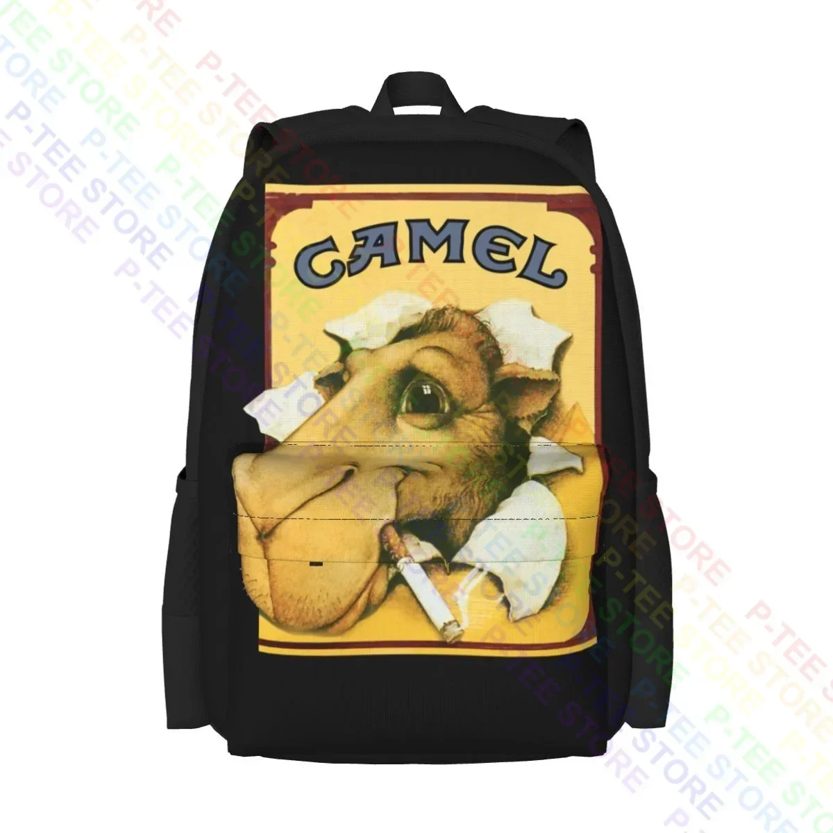 

Joe Camel Cigarettes Heather Large Capacity Backpack School Softback Gymnast Bag Bags For Travel