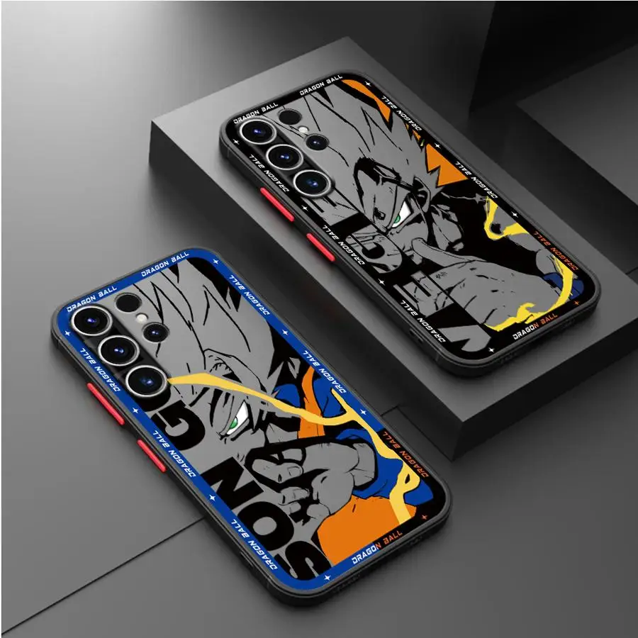 D-ragonS BallS Vegta Funda Back Phone Cover Case for Samsung Galaxy Note 20 Ultra 10+ S21 S23 FE S26 S25 Ultra S20 FE S24