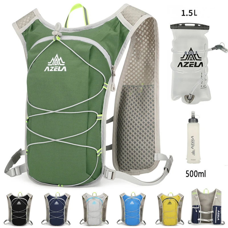 Trail Running Ultra-light Backpack Running Hydration Vest Jogging Hiking Marathon Hydrating Bag Can Be Used With 500ML Water Bag