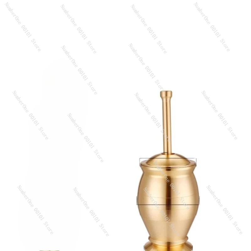 純銅製の叩き打ち壺--乳棒薬杯、ニンニク潰し器--グラインダー
