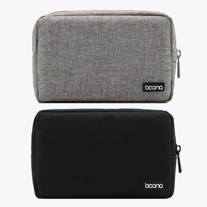 BOONA borsa portaoggetti da viaggio portatile borsa portaoggetti multifunzionale per adattatore di alimentazione per Laptop caricabatterie per cavo dati Power Bank