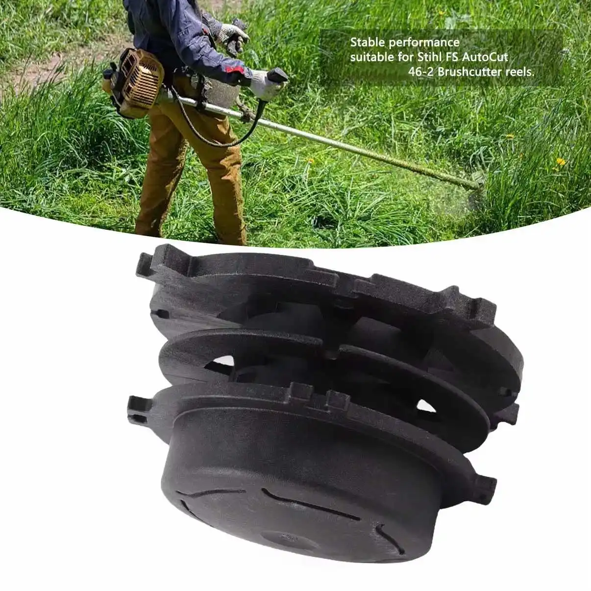 4003 713 3001 Grass Trimmer Head Spool Professional Stable Wear Proof Accessories for Brushcutter Trimmer Head Reel Trimmer Head